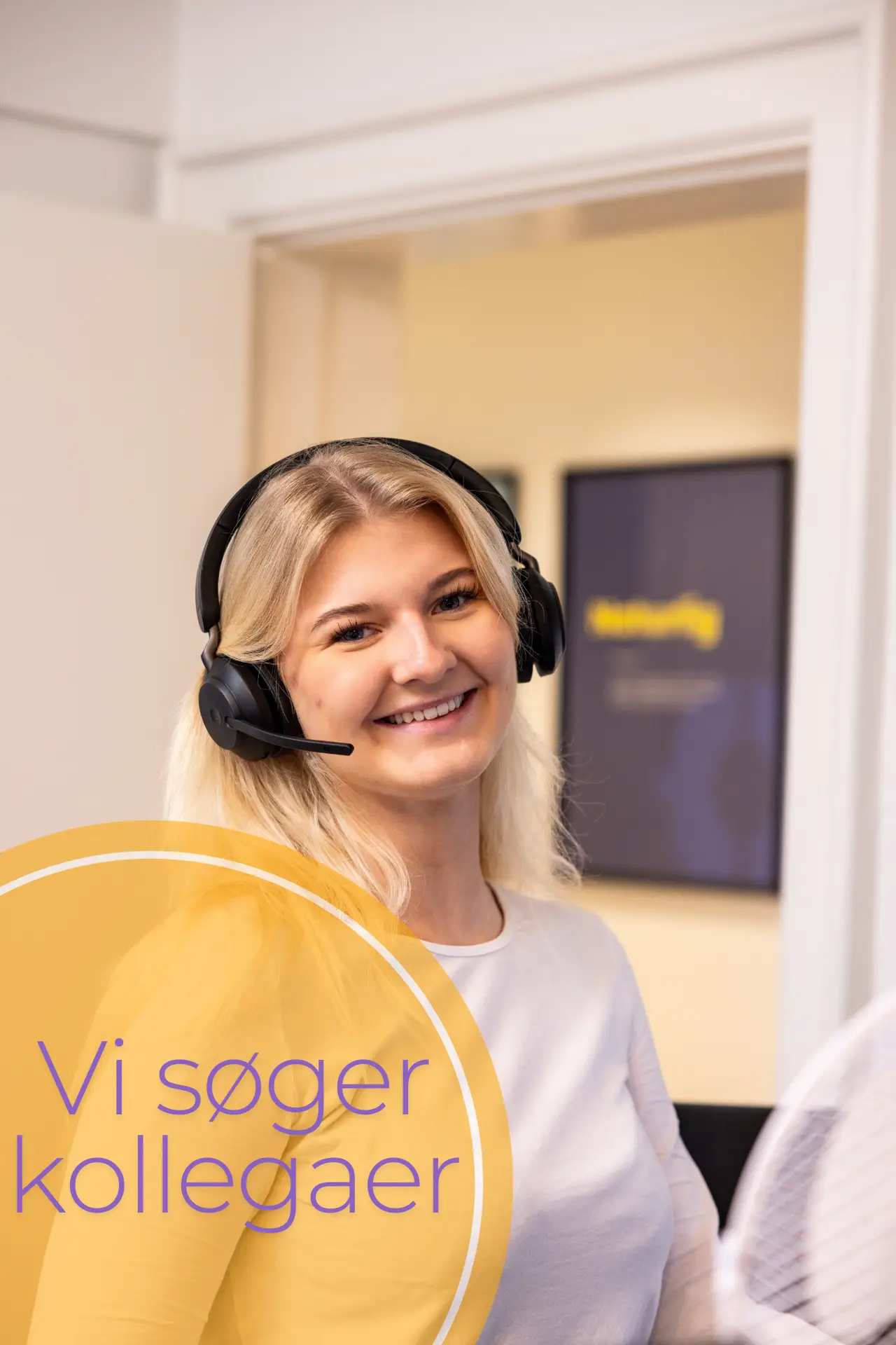 1Vi søger kollegaer